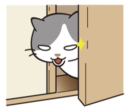 OBAKAWA cat C'eC 7 Let's play together sticker #10979495