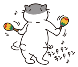 OBAKAWA cat C'eC 7 Let's play together sticker #10979502