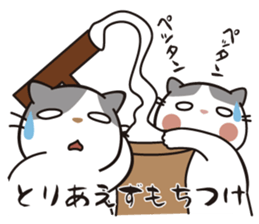OBAKAWA cat C'eC 7 Let's play together sticker #10979523