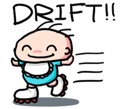 Lovely baby - Porsche kung sticker #10979564