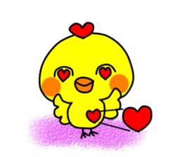 PIKO of a chick 4 sticker #10981125