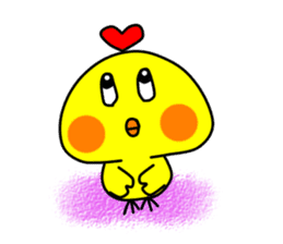 PIKO of a chick 4 sticker #10981143