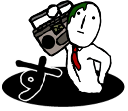 MAGAO aiueo sticker #10981156