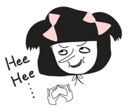 Naughty NANAKO- CAN'T Keep My Mouth Shut sticker #10981296