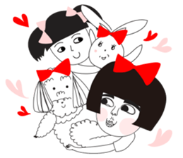 Naughty NANAKO- CAN'T Keep My Mouth Shut sticker #10981318