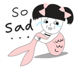 Naughty NANAKO- CAN'T Keep My Mouth Shut sticker #10981326