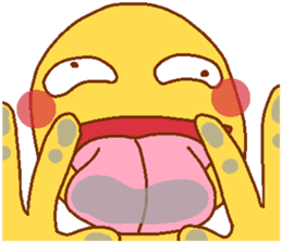 Weirdo festival yellow man sticker #10981778