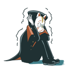 Girl and Foxman 2 sticker #10982242