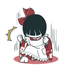 Girl and Foxman 2 sticker #10982244