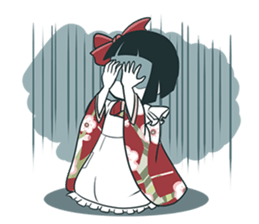 Girl and Foxman 2 sticker #10982245