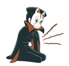 Girl and Foxman 2 sticker #10982248