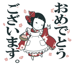 Girl and Foxman 2 sticker #10982249