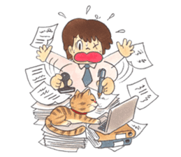 TAKERU and CAT sticker #10982451