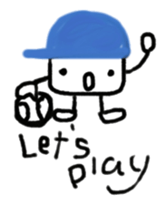 Afro-chan with friends sticker #10982465