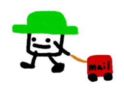 Afro-chan with friends sticker #10982479