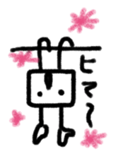 Afro-chan with friends sticker #10982482