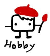 Afro-chan with friends sticker #10982500