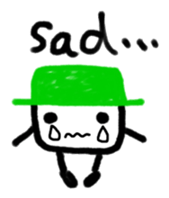 Afro-chan with friends sticker #10982501