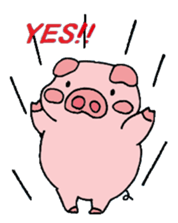 princess pig 3 sticker #10982508