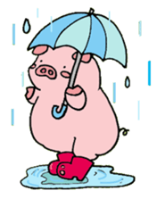 princess pig 3 sticker #10982512