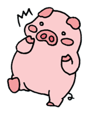 princess pig 3 sticker #10982513