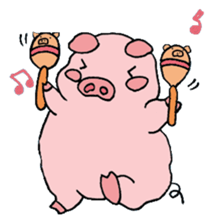 princess pig 3 sticker #10982520