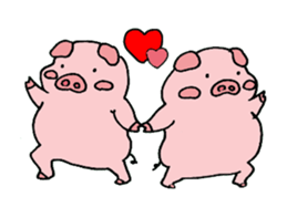 princess pig 3 sticker #10982526