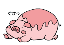 princess pig 3 sticker #10982530