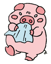 princess pig 3 sticker #10982531