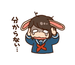 Students of commercial high school! sticker #10982586