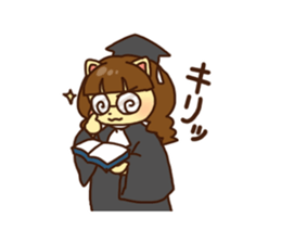 Students of commercial high school! sticker #10982599