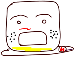 Steamed bun man sticker #10982864