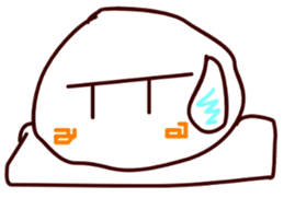Steamed bun man sticker #10982865