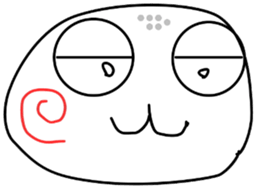 Steamed bun man sticker #10982866