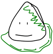 Steamed bun man sticker #10982867