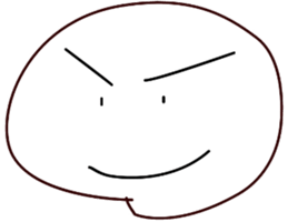 Steamed bun man sticker #10982869