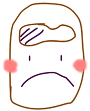 Steamed bun man sticker #10982878