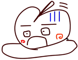 Steamed bun man sticker #10982880