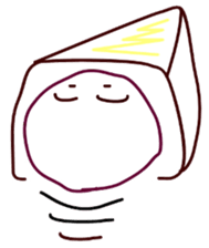 Steamed bun man sticker #10982881