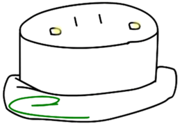 Steamed bun man sticker #10982882