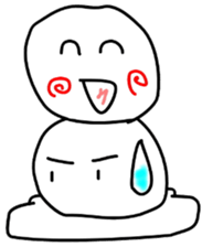 Steamed bun man sticker #10982883