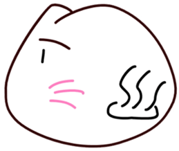 Steamed bun man sticker #10982890