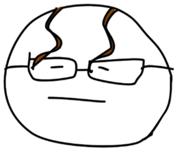Steamed bun man sticker #10982892