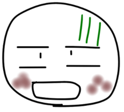 Steamed bun man sticker #10982896
