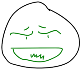 Steamed bun man sticker #10982898
