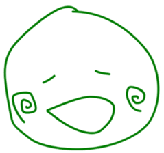 Steamed bun man sticker #10982900
