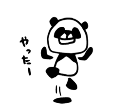 Mr.Panda-rou sticker #10982904