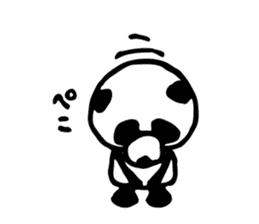Mr.Panda-rou sticker #10982914