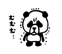 Mr.Panda-rou sticker #10982929