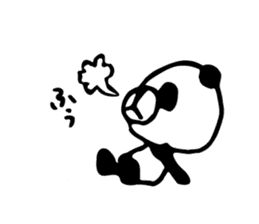 Mr.Panda-rou sticker #10982932